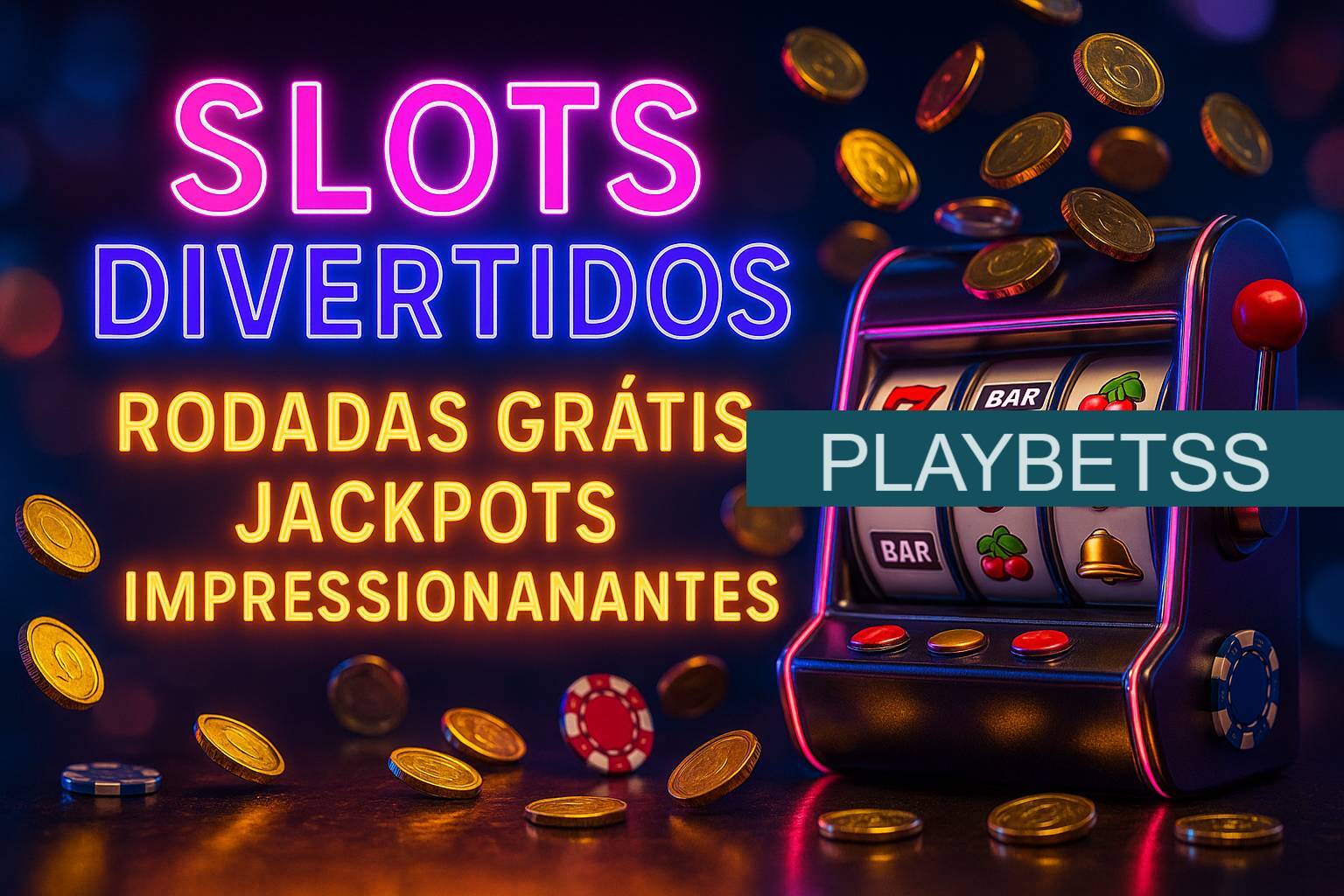 Diversos jogos de caça-níqueis